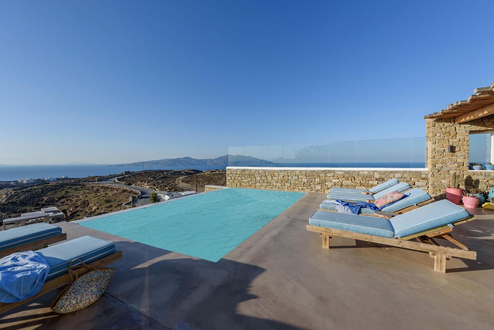 Villa Joy - Sunset Sea View Villa Mykonos Town Buitenkant foto