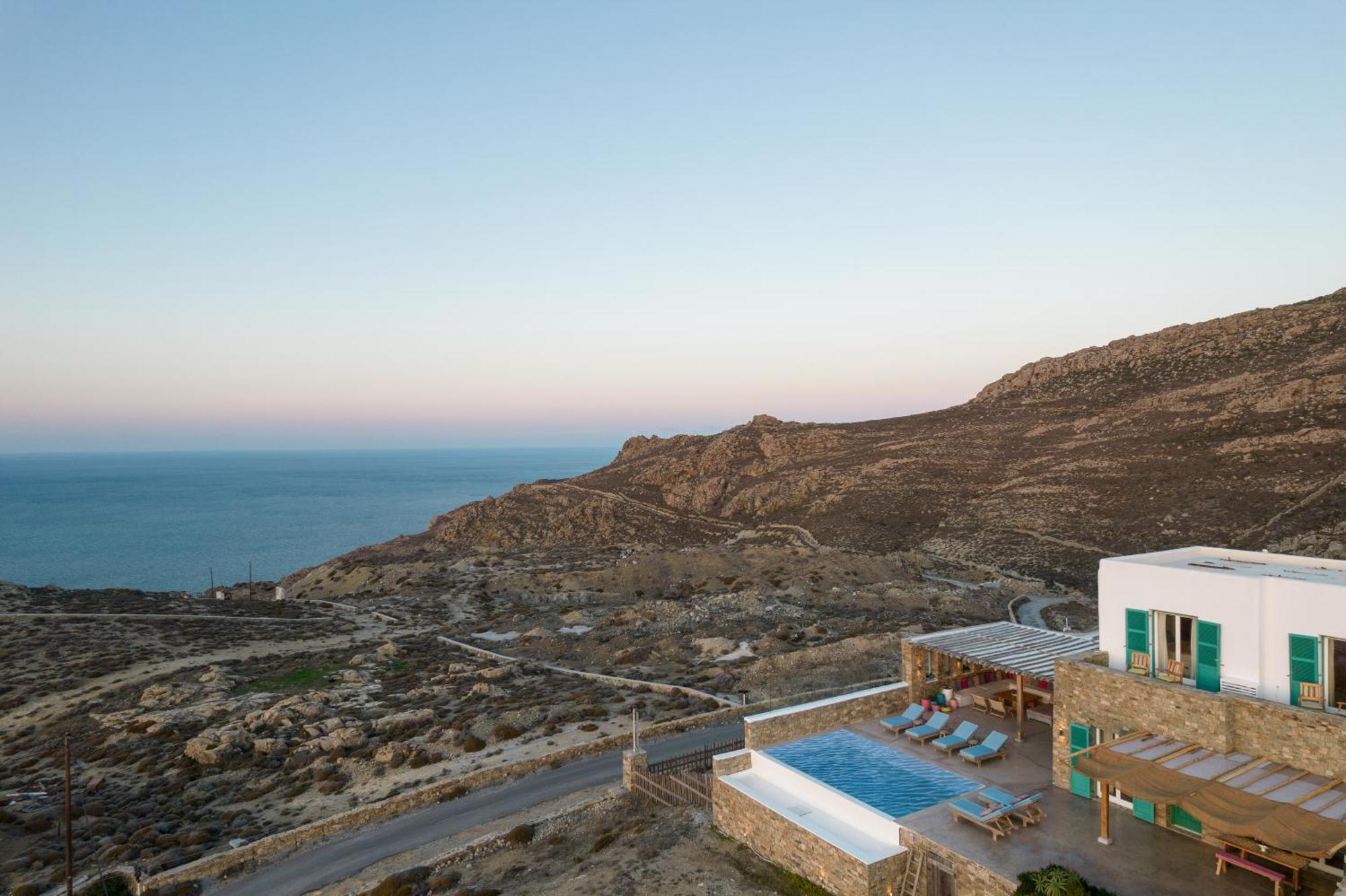 Villa Joy - Sunset Sea View Villa Mykonos Town Buitenkant foto