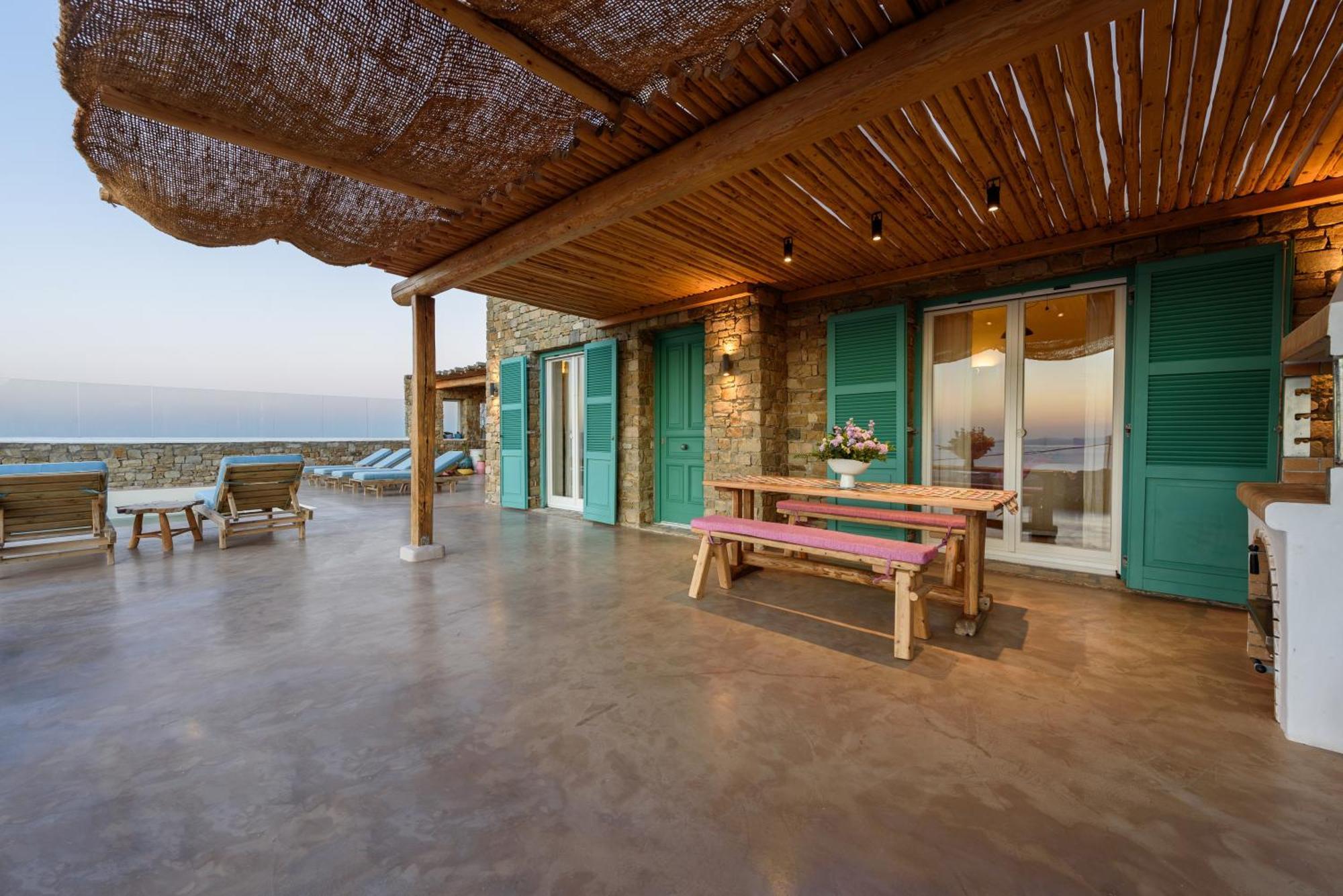 Villa Joy - Sunset Sea View Villa Mykonos Town Buitenkant foto