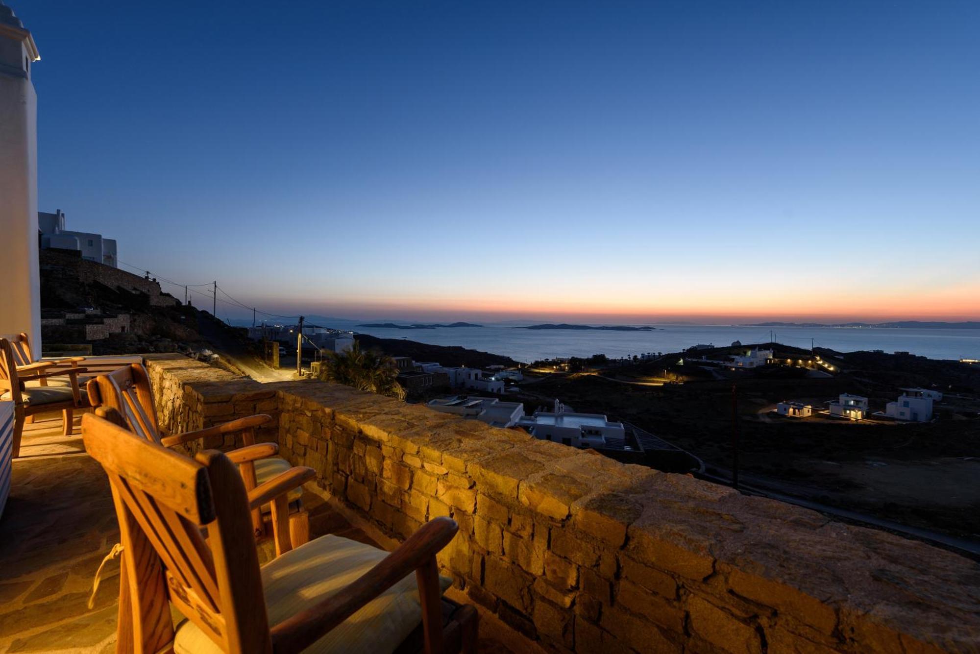 Villa Joy - Sunset Sea View Villa Mykonos Town Buitenkant foto