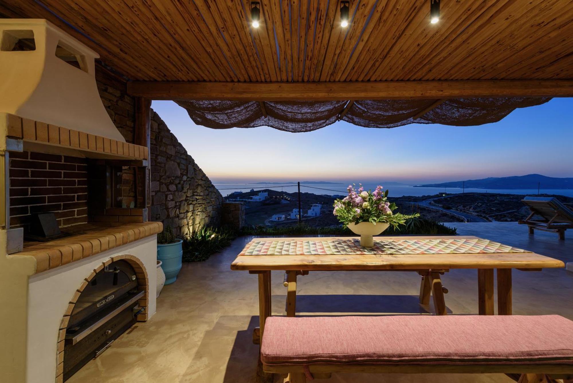 Villa Joy - Sunset Sea View Villa Mykonos Town Buitenkant foto
